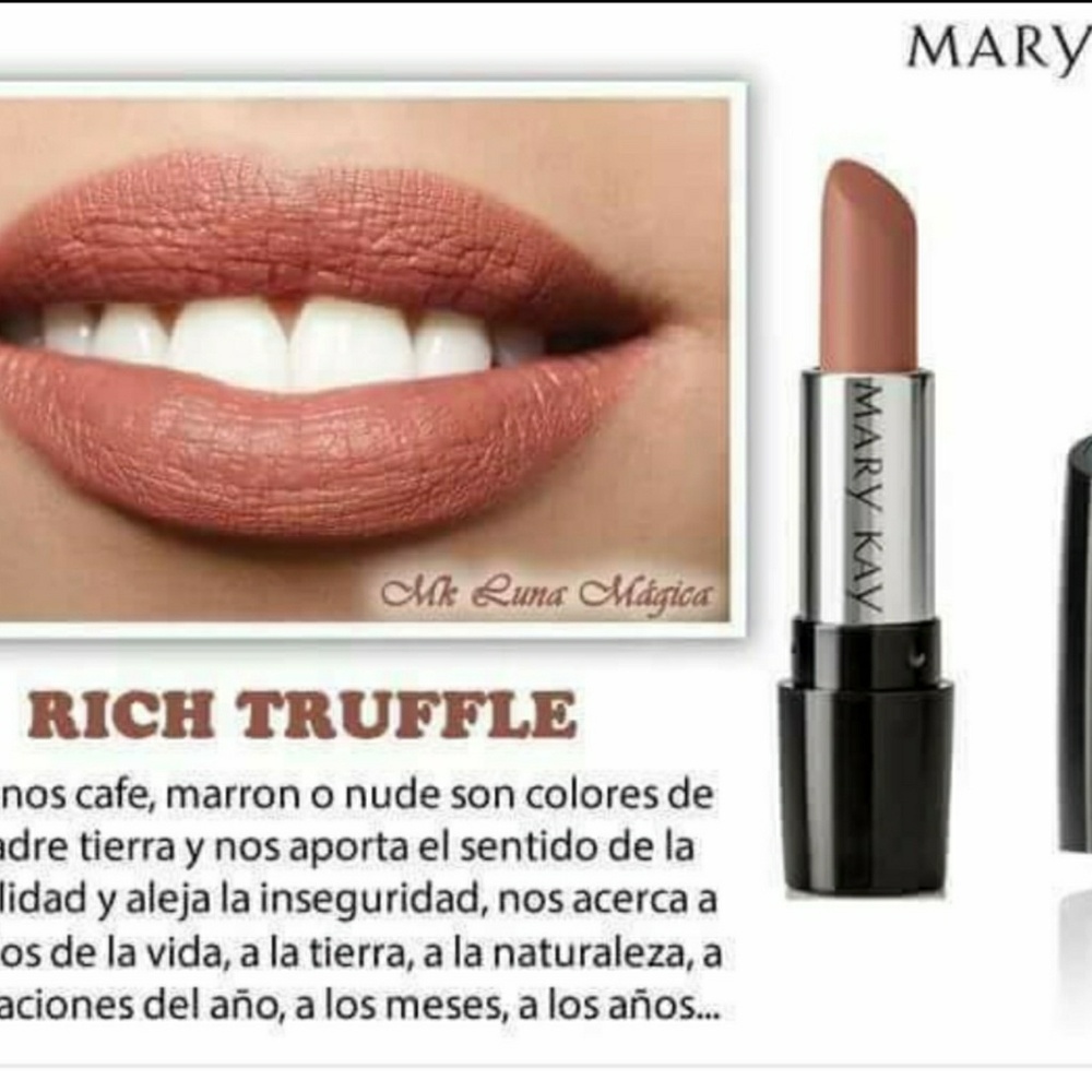 Matte lipstick color Rich Truffle